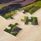 Weelderig Groen Legpuzzel (Zijkant)