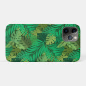 Weelderig groen tropisch jungleblad Case-Mate iPhone case (Achterkant (horizontaal))