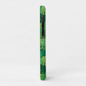 Weelderig groen tropisch jungleblad Case-Mate iPhone case (Achterkant/links)