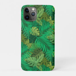 Weelderig groen tropisch jungleblad Case-Mate iPhone case