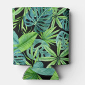 weelderig groen: tropisch Plant Blikjeskoeler (Achterkant)