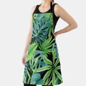 weelderig groen: tropisch Plant Schort (Insitu)