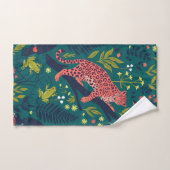 Weelderig Jungle Dierenpatroon Handdoek (Handdoek)