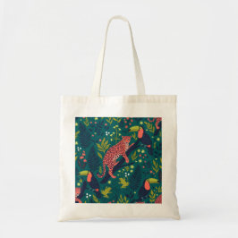 Weelderig Jungle Dierenpatroon Tote Bag