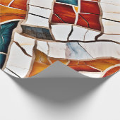 weelderig kristalmozaïek cadeaupapier (Hoek)