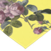 Weelderig  Lavendel Bloemen Geel Tafelkleed (Gekanteld)