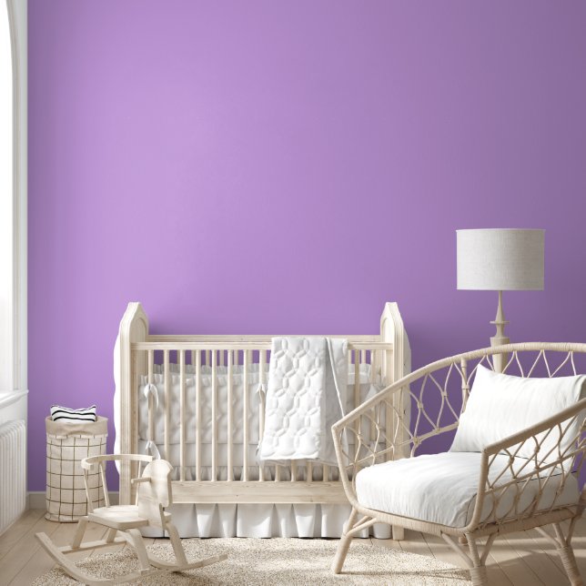 Weelderig Lavendel / Lila Paarse Pastel Behang (Kinderen)