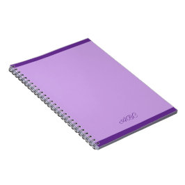Weelderig Lavendel Monogram Notitieboek