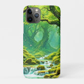 Weelderig Oerwoud Waterval Bliss Case-Mate iPhone Case (Achterkant)