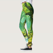 Weelderig Oerwoud Waterval Bliss Leggings (Links)