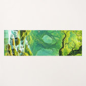 Weelderig Oerwoud Waterval Bliss Yogamat (Voorkant (horizontaal))