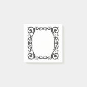 Weelderig ontwerp in lijst post-it® notes (Voorkant)