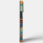 Weelderig ontwerp: Luxe kleur iPhone Case (Achterkant / Rechts)