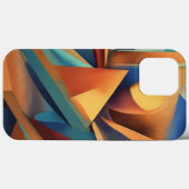 Weelderig ontwerp: Luxe kleur iPhone Case (Achterkant (horizontaal))