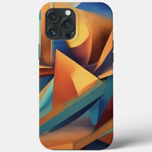 Weelderig ontwerp: Luxe kleur iPhone Case (Achterkant)