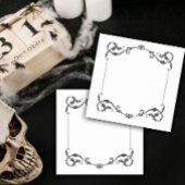Weelderig ontwerp uit de periode omlijst post-it® notes