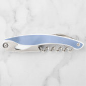 Weelderig Palmblad Trouw Windsor Blauw ID956 Kurkentrekker (Voorkant)