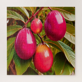 Weelderig tropisch fruit avontuur legpuzzel