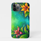 Weelderig Tropisch Oerwoud Oasis Design Case-Mate iPhone Case (Achterkant)