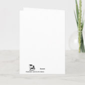 Weelderig tropisch regenwoud met bloemen en stroom kaart (Achterkant)