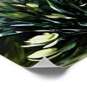 Weelderige Agapanthus bloemen bij Giverny Poster (Hoek)