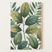 weelderige bladelegantie planner (Achterkant)