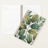 weelderige bladelegantie planner (Display)