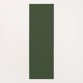 Weelderige bloem en groen Elegant Yogamat (Achterkant)