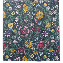 Weelderige bloemen en wijnstokken - Forest Floor