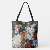 weelderige bloemen tote bag (Achterkant)