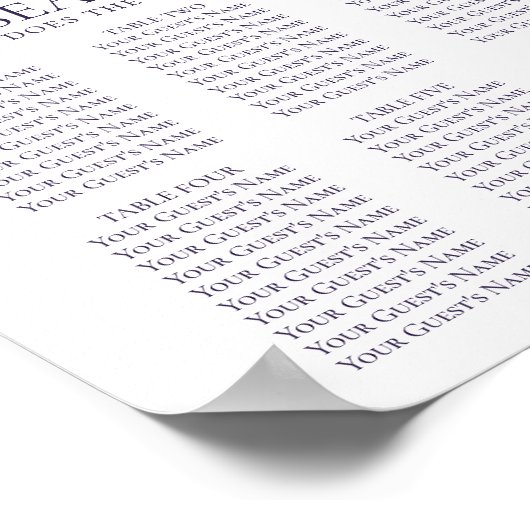 weelderige bloesems | Paarse en PInk Rose-zitgrafi Poster (Hoek)