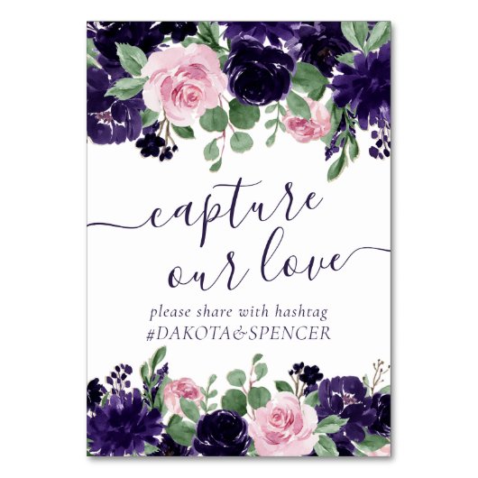 weelderige bloesems | Paarse roze roos vangen onze Kaart (Voorkant)