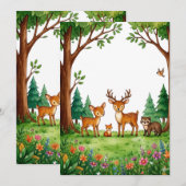 Weelderige Boswei Illustratie (Voorkant / Achterkant)