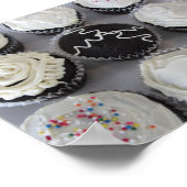 Weelderige Cupcakes Poster (Hoek)