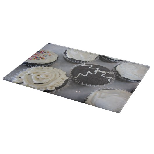 Weelderige Cupcakes Snijplank (Hoek)