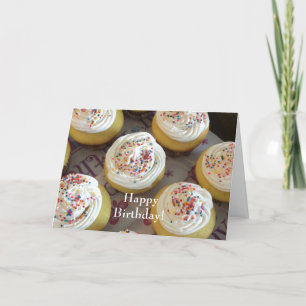 Weelderige Cupcakes Voor Je Verjaardag Kaart