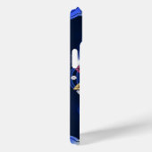 Weelderige elegantie: diamant en edelsteen gegrave Case-Mate iPhone case (Achterkant / Rechts)