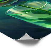 "Weelderige elegantie" Poster (Hoek)