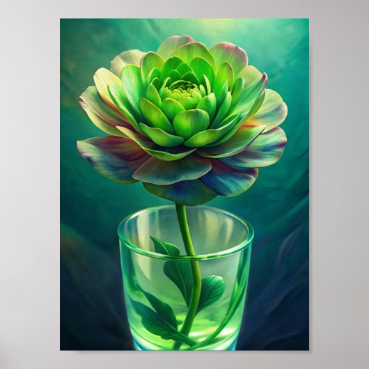 "Weelderige elegantie" Poster (Voorkant)