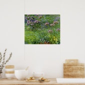 Weelderige en levendige afbeelding van Agapanthus- Poster (Keuken)