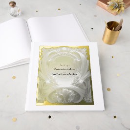Weelderige Goud Motief Atelier Gastenboek