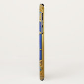 Weelderige Gouden Roos Kunstwerk Case-Mate iPhone Case (Achterkant/links)