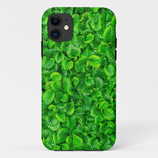 Weelderige groene bladeren Case-Mate iPhone case (Achterkant)