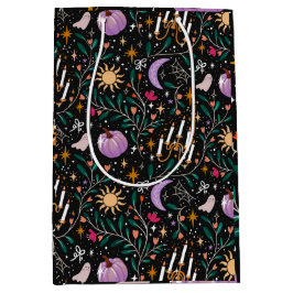 Weelderige Halloween Lief Whimsical Griezelig Meis Medium Cadeauzakje