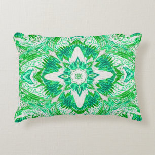 Weelderige harmonie geometrisch patroon accent kussen
