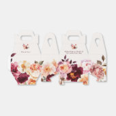 Weelderige Herfst Bloemen Huwelijk Favoriete Dozen Bedankdoosjes (Uitgevouwen)