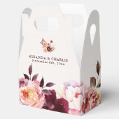 Weelderige Herfst Bloemen Huwelijk Favoriete Dozen Bedankdoosjes (Geopend)