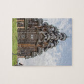 Weelderige houten kerk, Rusland Legpuzzel (Horizontaal)