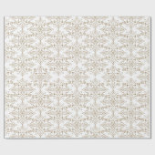 Weelderige kerstcadeauverpakking cadeaupapier (Vlak)