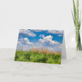 Weelderige Landbouwgrond, Zuid-Afrika Feestdagen Kaart